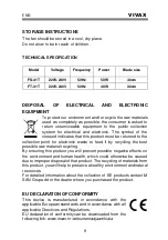 Preview for 50 page of Vivax FS-41T User Manual