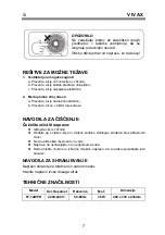 Preview for 40 page of Vivax FT-10WPR Instruction Manual