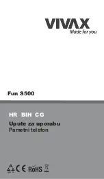 Предварительный просмотр 3 страницы Vivax Fun S500 User Manual