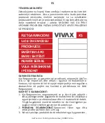 Предварительный просмотр 194 страницы Vivax HERO 2 Instruction Manual