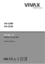 Preview for 3 page of Vivax HM-200W Instruction Manual