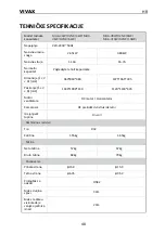 Preview for 51 page of Vivax HPS-120HM155AERI/I1s User Manual