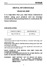 Preview for 32 page of Vivax KS-505P User Manual