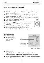 Preview for 34 page of Vivax KS-505P User Manual