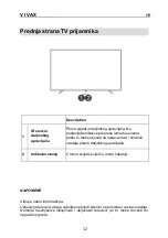 Preview for 15 page of Vivax LED TV-32LE131T2 Instruction Manuals