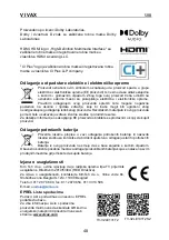 Preview for 101 page of Vivax LED TV-32LE131T2 Instruction Manuals