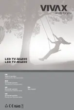 Preview for 1 page of Vivax LED TV-32LE90 User Manual