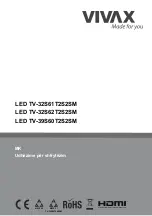 Предварительный просмотр 87 страницы Vivax LED TV-32S61T2S2SM Instruction Manual