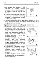 Предварительный просмотр 10 страницы Vivax MF-45 Instruction Manual