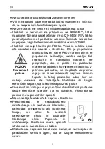 Предварительный просмотр 52 страницы Vivax MF-45 Instruction Manual