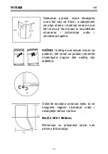 Предварительный просмотр 13 страницы Vivax MF-45G Instruction Manual