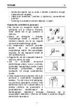 Предварительный просмотр 51 страницы Vivax MF-45G Instruction Manual