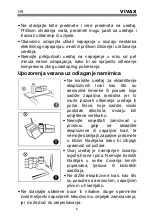 Предварительный просмотр 8 страницы Vivax MFR-32 User Manual