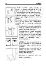 Предварительный просмотр 10 страницы Vivax MFR-32 User Manual