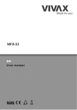 Предварительный просмотр 41 страницы Vivax MFR-32 User Manual