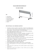 Предварительный просмотр 11 страницы Vivax PH-1500 User Manual