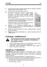 Preview for 9 page of Vivax PH-1501 User Manual