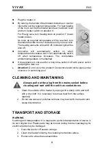 Предварительный просмотр 59 страницы Vivax PH-1501 User Manual