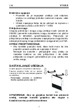 Предварительный просмотр 18 страницы Vivax PH-1502 User Manual