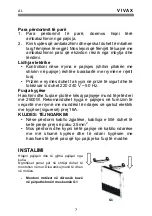 Предварительный просмотр 38 страницы Vivax PH-1502 User Manual