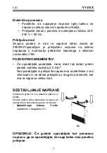 Предварительный просмотр 48 страницы Vivax PH-1502 User Manual