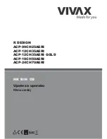 Preview for 3 page of Vivax R DESIGN ACP-09CH25AERI User Manual