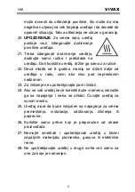 Предварительный просмотр 18 страницы Vivax SM-1800 User Manual