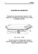 Предварительный просмотр 36 страницы Vivax SM-1800 User Manual