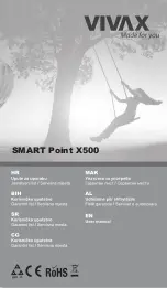 Предварительный просмотр 1 страницы Vivax SMART POINT X500 User Manual