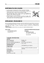 Preview for 32 page of Vivax SP-7080H Instruction Manual