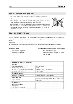 Preview for 48 page of Vivax SP-7080H Instruction Manual