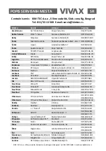 Preview for 55 page of Vivax SP-7080H Instruction Manual