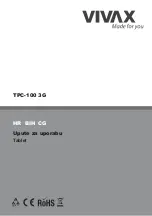 Preview for 3 page of Vivax TPC-100 3G User Manual