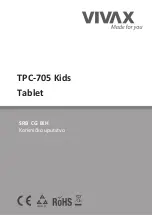 Предварительный просмотр 21 страницы Vivax TPC-705 Instruction Manual