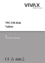 Предварительный просмотр 79 страницы Vivax TPC-705 Instruction Manual