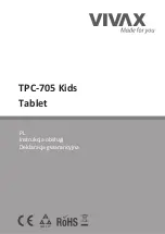 Предварительный просмотр 133 страницы Vivax TPC-705 Instruction Manual