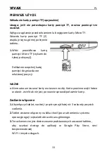 Предварительный просмотр 145 страницы Vivax TPC-705 Instruction Manual