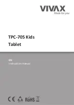 Предварительный просмотр 171 страницы Vivax TPC-705 Instruction Manual