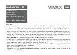 Предварительный просмотр 197 страницы Vivax TPC-705 Instruction Manual