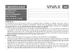 Предварительный просмотр 203 страницы Vivax TPC-705 Instruction Manual