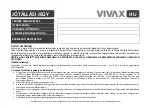 Предварительный просмотр 219 страницы Vivax TPC-705 Instruction Manual