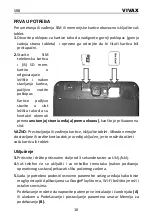 Предварительный просмотр 36 страницы Vivax TPC-803 3G Instruction Manual