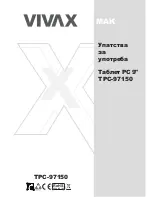 Предварительный просмотр 27 страницы Vivax TPC-97150 User Manual