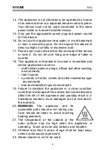 Предварительный просмотр 45 страницы Vivax TS-1000WH User Manual