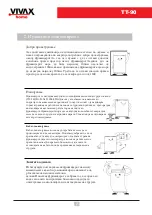 Предварительный просмотр 34 страницы Vivax TT-90 User Manual