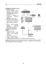 Preview for 22 page of Vivax TV-32LE113T2S2SM V2 Instruction Manuals