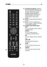 Предварительный просмотр 23 страницы Vivax TV-32LE80T2S2 Instruction Manual