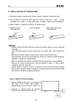 Предварительный просмотр 182 страницы Vivax TV-39LE76T2 Instruction Manuals