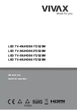 Preview for 3 page of Vivax TV-49UHDS61T2S2SM Instruction Manual