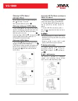 Preview for 13 page of Vivax VC-1800 User Manual